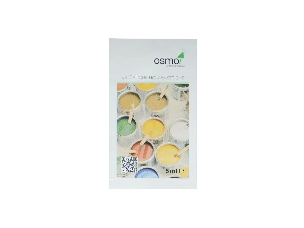 Sáček ochranného oleje Osmo 5 ml pro obnovu nátěru cedule